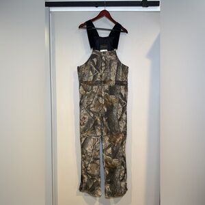 Liberty Rugged Outdoor Gear Realtree Camouflage Overalls Size Med Reg 34-36